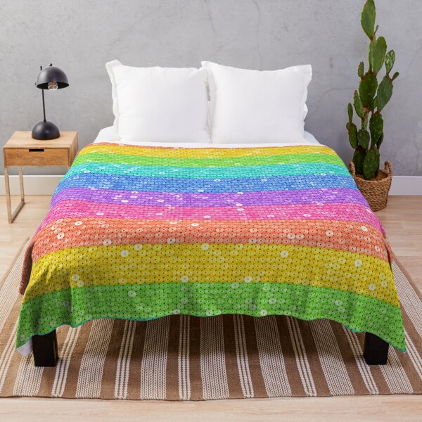 Item preview, Pastel sequins striped pattern designed and sold by Roxburylane.