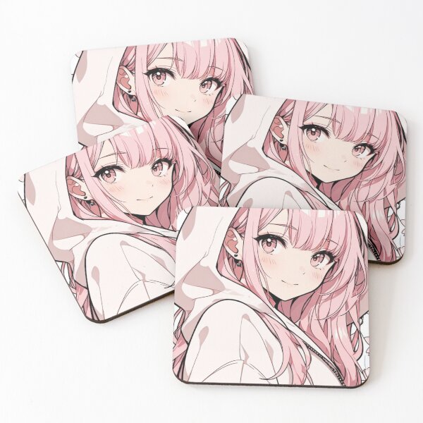 Item preview, Dreamy Sakura Anime Girl Pastel Kawaii Artwork designed and sold by AnimDream .