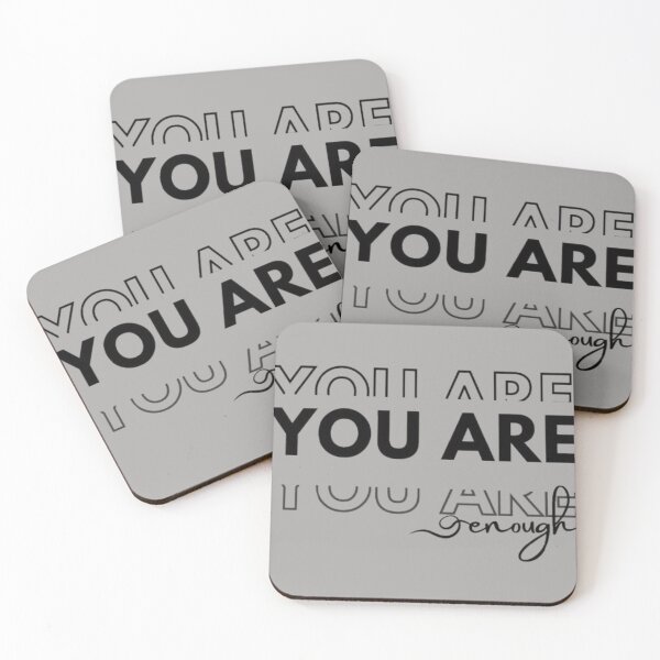 Item preview, You Are Enough Typography Design designed and sold by aritu.