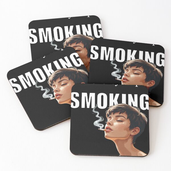 Item preview, It's Not Easy to Quit Smoking designed and sold by halibutgoatramb.