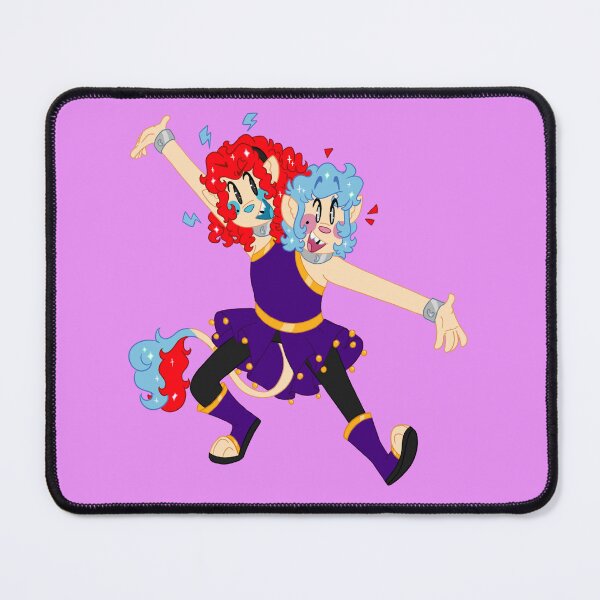 Item preview, Chibi Vex and Trix designed and sold by LichesGetStitches.