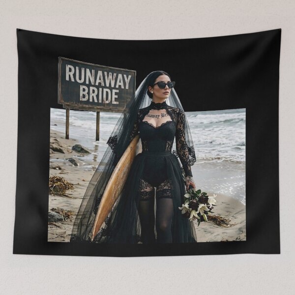 Item preview, Gothic Party Bride Surfboard Bouquet designed and sold by Voodoo Store Paranormal Collections.