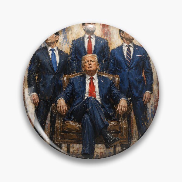 Item preview, Stars, Stripes and Power | Abstract Political Portrait designed and sold by ArtistrySky.