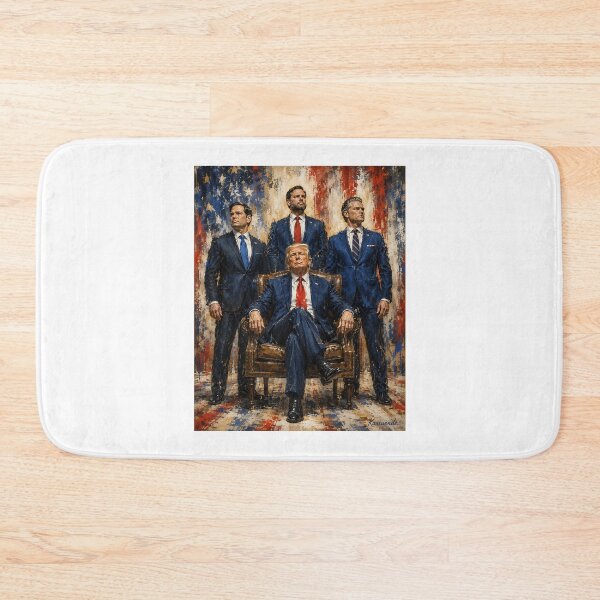 Item preview, Stars, Stripes and Power | Abstract Political Portrait designed and sold by ArtistrySky.