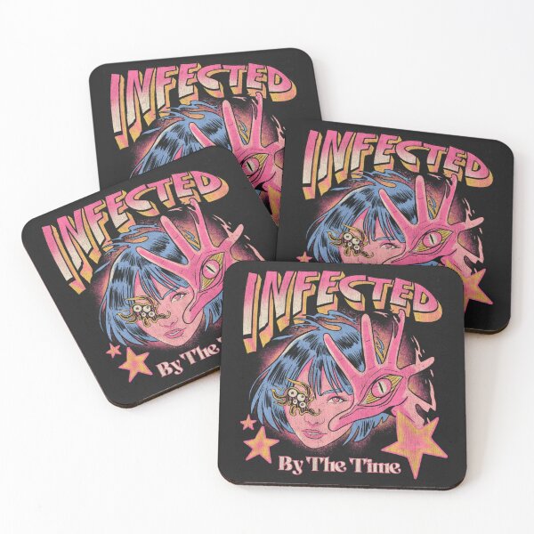 Item preview, Infected By The Time - Retro Anime Art designed and sold by Vicky021.