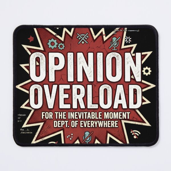 Item preview, Opinion Overload designed and sold by Tharaazu.