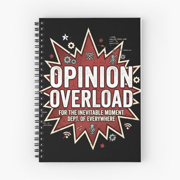 Item preview, Opinion Overload designed and sold by Tharaazu.