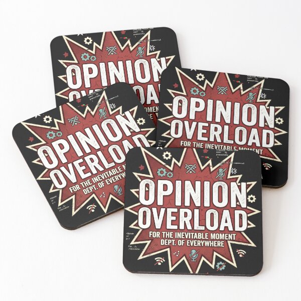 Item preview, Opinion Overload designed and sold by Tharaazu.