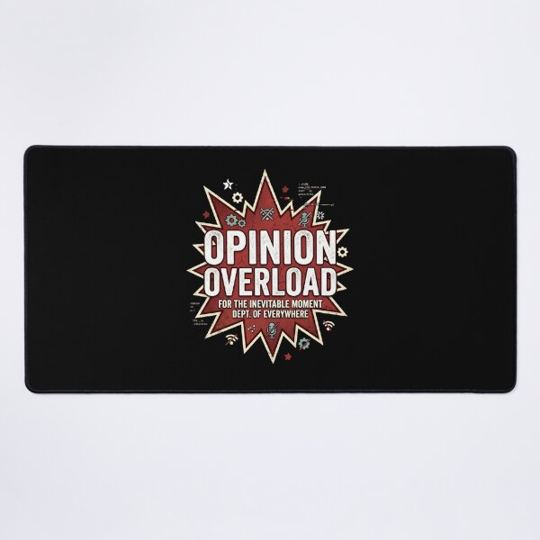 Item preview, Opinion Overload designed and sold by Tharaazu.