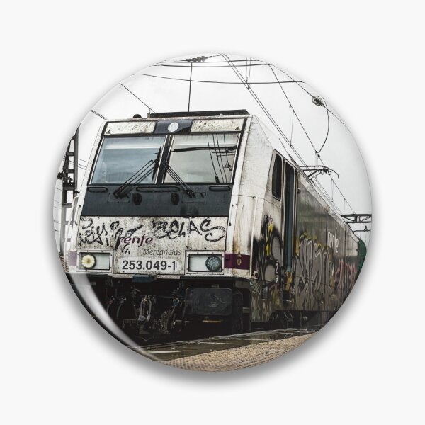 Item preview, Electric Freight Locomotive in the Rain designed and sold by frikitren.