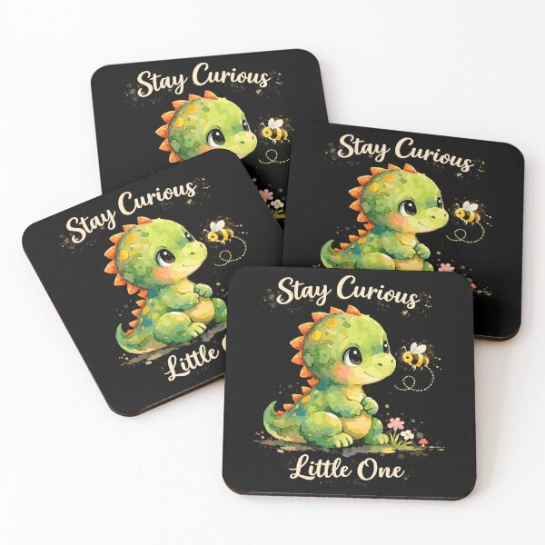 Item preview, Dino Watercolor: Stay Curious Little One designed and sold by Pineapple-Tree.