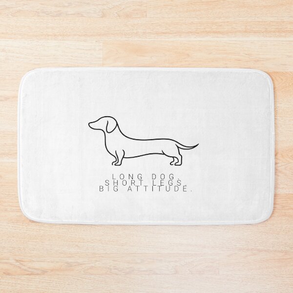 Item preview, Minimalist Dachshund Long Dog Short Legs Witty Line Art designed and sold by tineldesign.