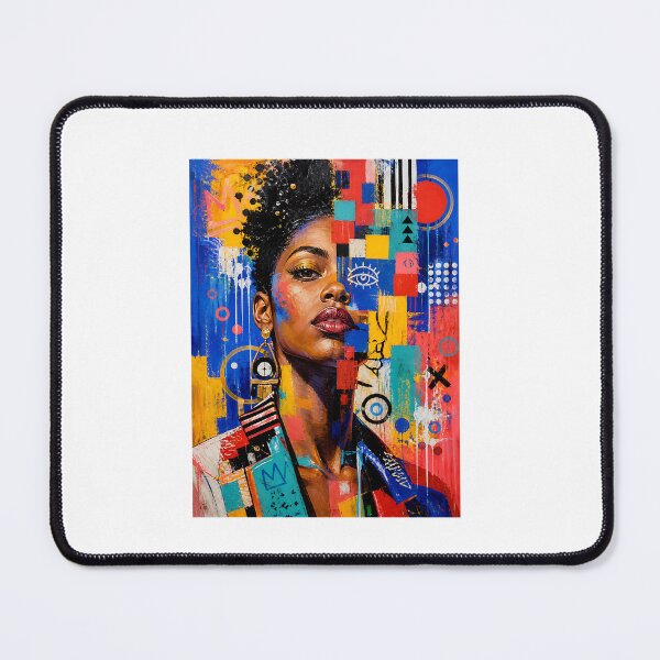 Item preview, Crowned Queen | Bold Pop Art Portrait designed and sold by ArtistrySky.