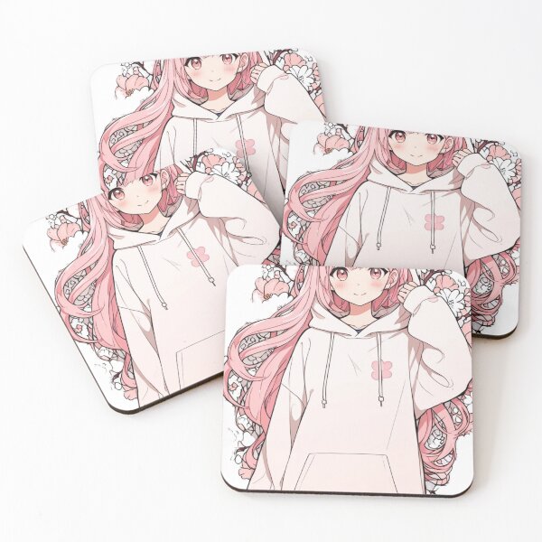 Item preview, Modern Kawaii Anime Girl Sakura Streetwear Artwork designed and sold by AnimDream .