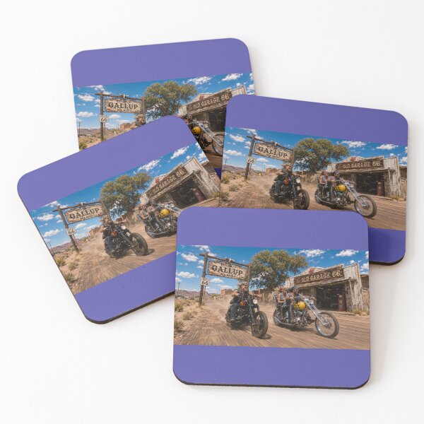 Item preview, Vintage Chopper Riders on Route 66 – Gallup New Mexico designed and sold by VERYOLDROAD BY AXTON BROWNING .