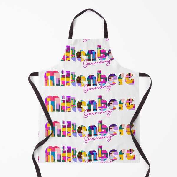 Item preview, Miltenberg, Germany, Vibrant Abstract City Typography Art designed and sold by Wanderful-roads.