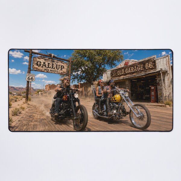 Item preview, Vintage Chopper Riders on Route 66 – Gallup New Mexico designed and sold by VERYOLDROAD BY AXTON BROWNING .