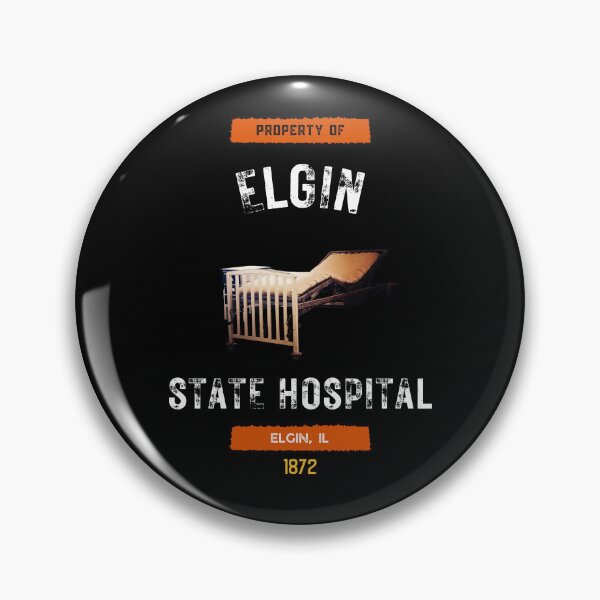 Artikelvorschau, Souvenir-Artikel im Stil des Elgin State Hospital entworfen und verkauft von GhostlyWorld.