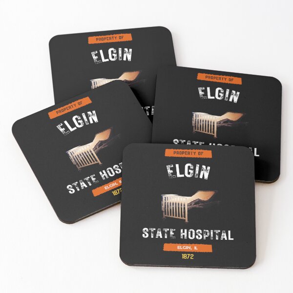 Item preview, Propiedad del Hospital Estatal de Elgin, estilo souvenir designed and sold by GhostlyWorld.