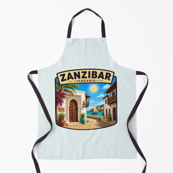 Item preview, Zanzibar, Tanzania Coastal Scene designed and sold by Myra365Art.