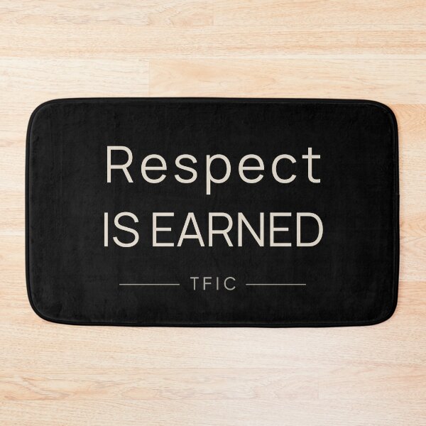 Item preview, Respect Is Earned Leadership Shirt designed and sold by TFICBrand.