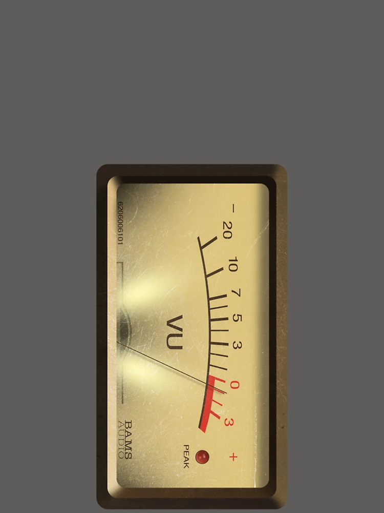Thumbnail 4 of 4, iPhone Case, VU Meter designed and sold by The Nostalgia Vault.