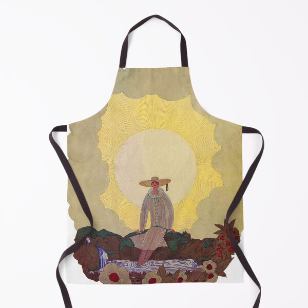 Item preview, A Woman By A River by Georges Lepape for the cover of Vogue June 15, 1926. designed and sold by Hedrin.