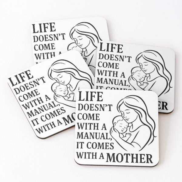 Item preview, Life comes with a mother – mother love design designed and sold by Pineapple-Tree.