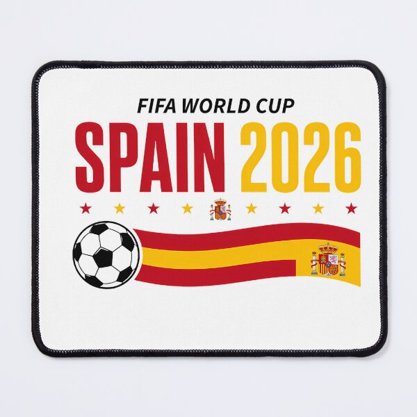 Item preview, Spain 2026 – La Roja – World Cup Jersey Design designed and sold by StellarSnap.