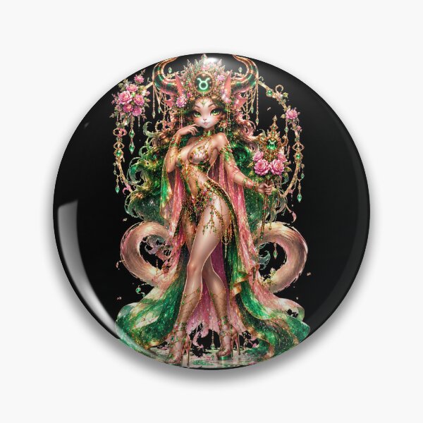 Item preview, Emily the Cosmic Cat - Taurus Zodiac Sign designed and sold by ChaEmm_Studio.