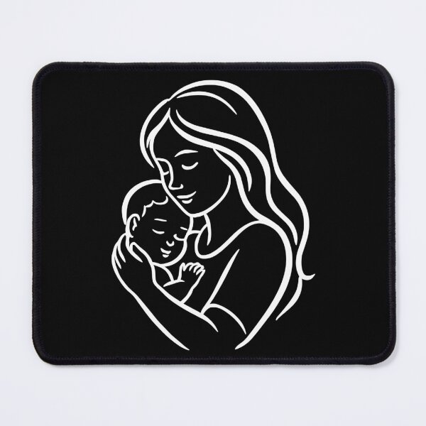 Item preview, Mother holding child – Loving Mama Design designed and sold by Pineapple-Tree.
