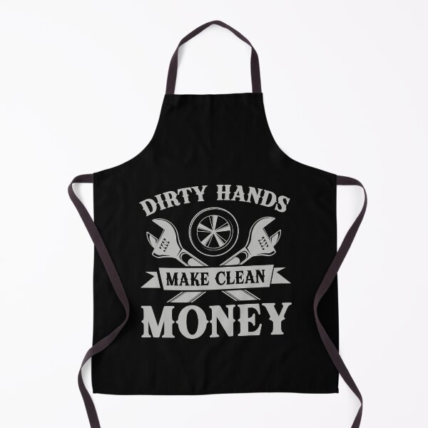 Item preview, Dirty Hands Make Clean Money Mechanic Auto Repair Tradesman Blue Collar designed and sold by PopStars1993.