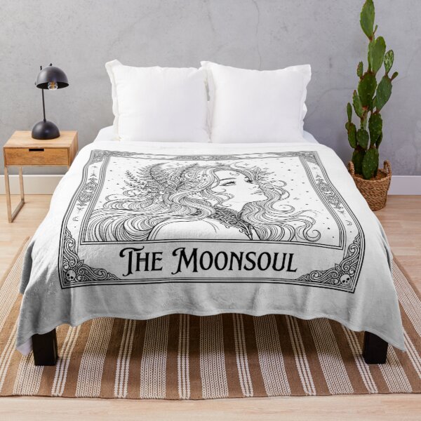 Item preview, The Moonsoul Tarot Card Neo Gothic Dark Academia Anime designed and sold by The Cozy Chapter.