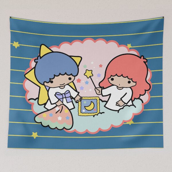 Item preview, Twins and yellow stars. designed and sold by Quijote-.