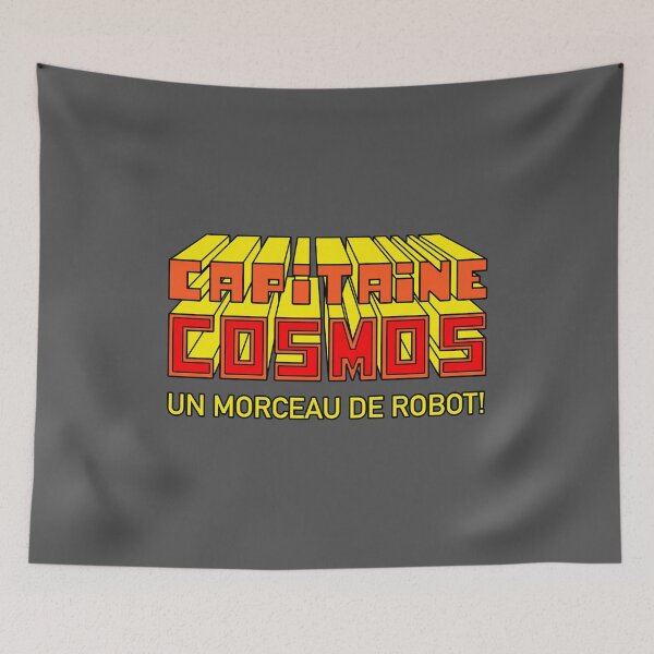 Aperçu de l'œuvre Logo Capitaine Cosmos créée et vendue par The Nostalgia Vault.
