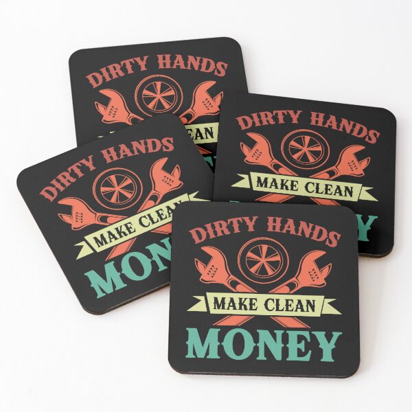 Item preview, Dirty Hands Make Clean Money Mechanic Auto Repair Tradesman designed and sold by PopStars1993.