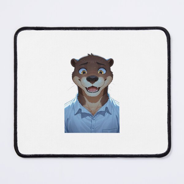 Item preview, Cute Smiling Sea Otter Cartoon designed and sold by SAKTHI2305.