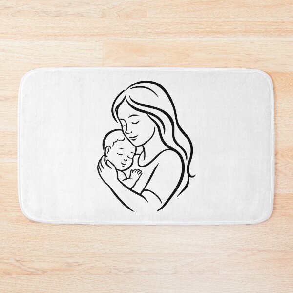 Item preview, Mother holding child – Loving Mama Design designed and sold by Pineapple-Tree.