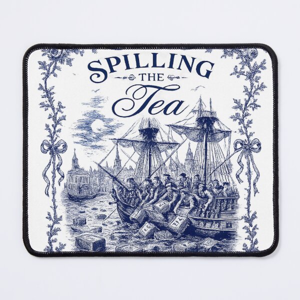 Item preview, Spilling The Tea Since 1773 Shirt | Funny Boston Tea Party Tee | Patriotic 4th of July Americana T-Shirt designed and sold by CreativeNest Prints.