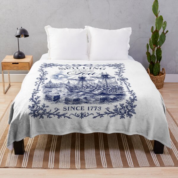 Item preview, Spilling The Tea Since 1773 Shirt | Funny Boston Tea Party Tee | Patriotic 4th of July Americana T-Shirt designed and sold by CreativeNest Prints.