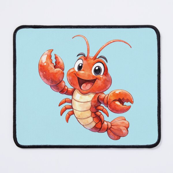 Item preview, Cute Lobster Watercolour designed and sold by inspired-works.