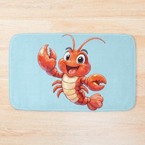 Item preview, Cute Lobster Watercolour designed and sold by inspired-works.