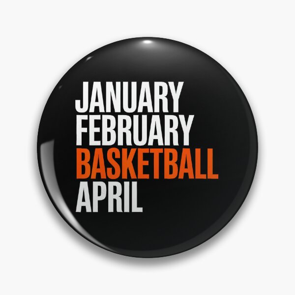 Item preview, January February Basketball April College Hoops Season designed and sold by allistermariam.