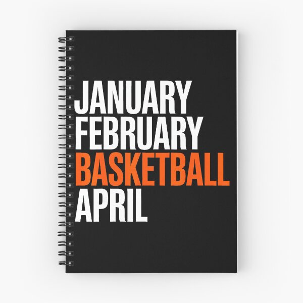 Item preview, January February Basketball April College Hoops Season designed and sold by allistermariam.
