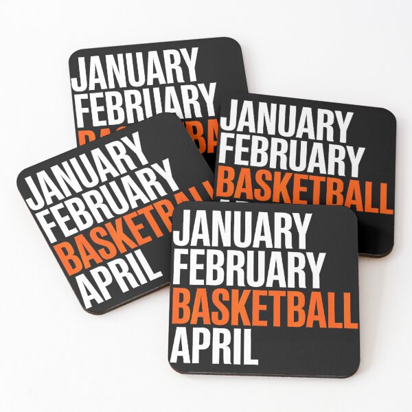 Item preview, January February Basketball April College Hoops Season designed and sold by allistermariam.