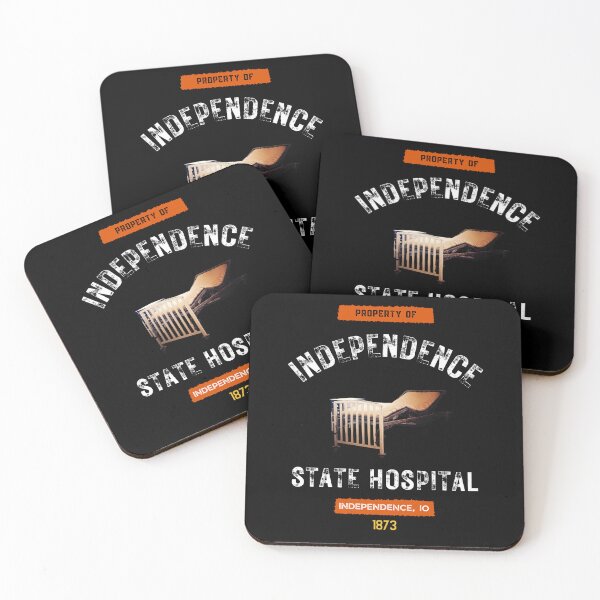 Item preview, Property of Independence State Hospital Souvenir-Style designed and sold by GhostlyWorld.