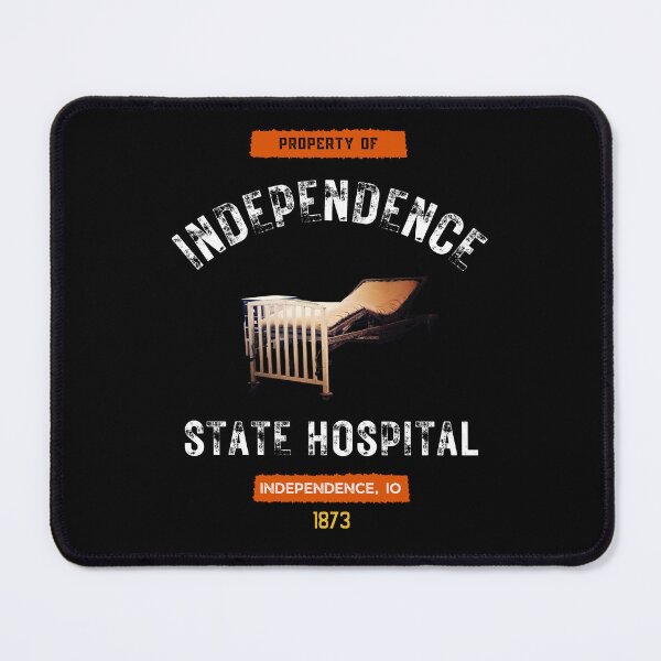 Item preview, Property of Independence State Hospital Souvenir-Style designed and sold by GhostlyWorld.