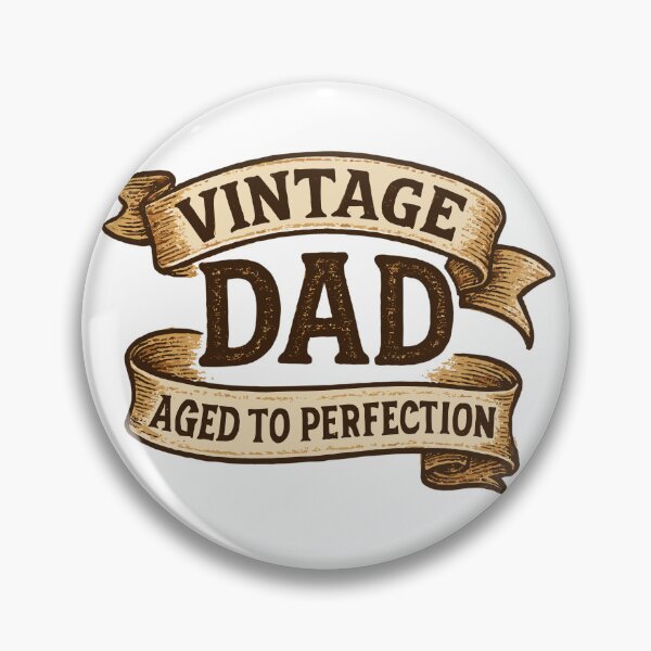 Item preview, Vintage Dad - Aged to Perfection Old School Banner designed and sold by Pineapple-Tree.