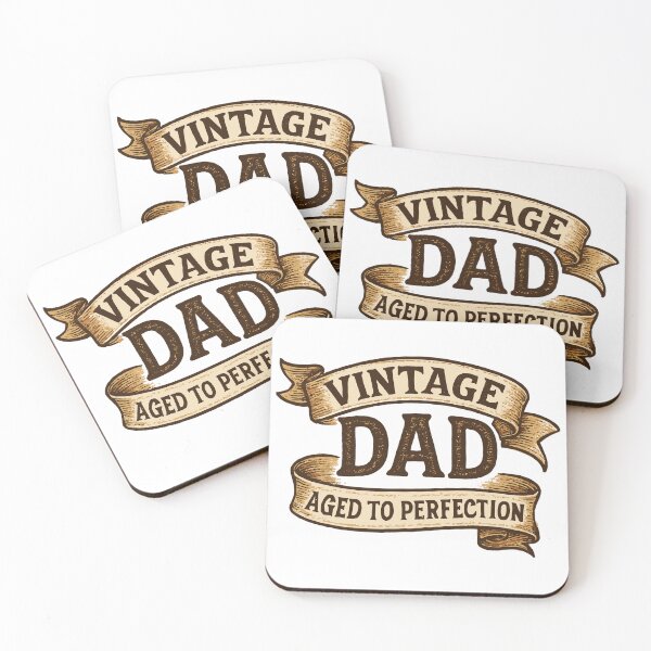 Item preview, Vintage Dad - Aged to Perfection Old School Banner designed and sold by Pineapple-Tree.