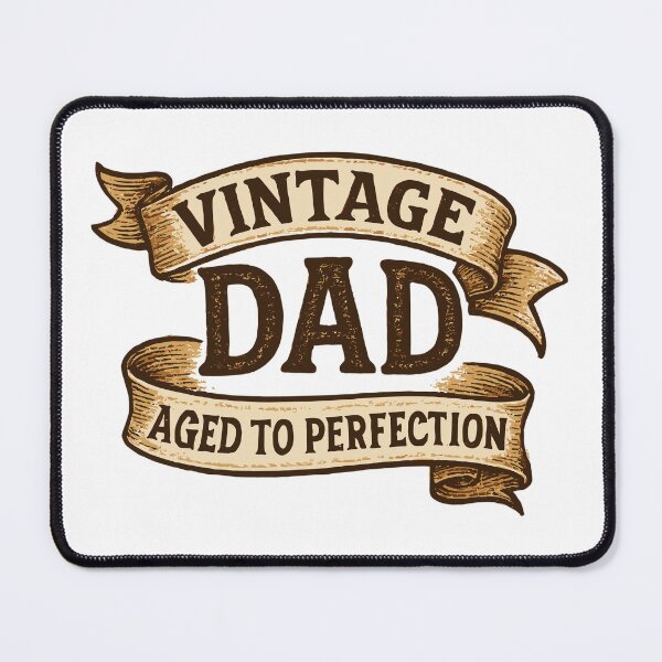 Item preview, Vintage Dad - Aged to Perfection Old School Banner designed and sold by Pineapple-Tree.